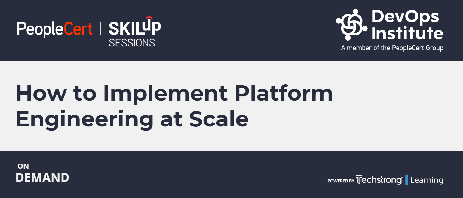 How to Implement Platform Engineering at Scale