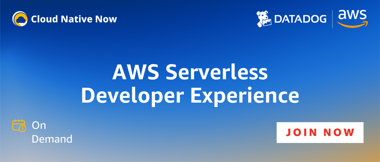 AWS Serverless Developer Experience