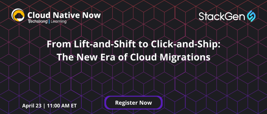 From Lift-and-Shift to Click-and-Ship: The New Era of Cloud Migrations