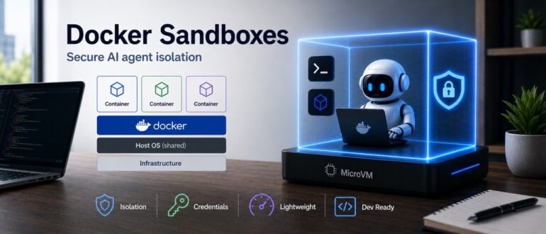 Docker launches sandbox microVMs for AI agents